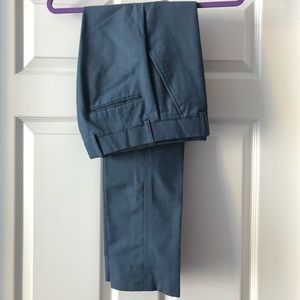 Bespoke Wool Dress Pants 28” x 29” Slim Fit